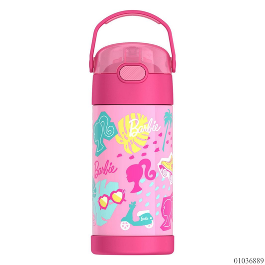 TERMO BARBIE ROSADO INSULADO 12OZ THERMOS