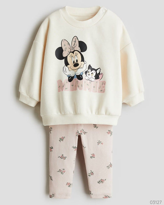 TRAJE MINNIE MOUSE H&M FLORES
