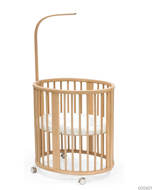 CUNA EVOLUTIVA STIKKE SLEEPI MINI CON COLCHON Y DOSEL NAT