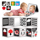 TARJETAS PARA BEBES BLANCO NEGRO