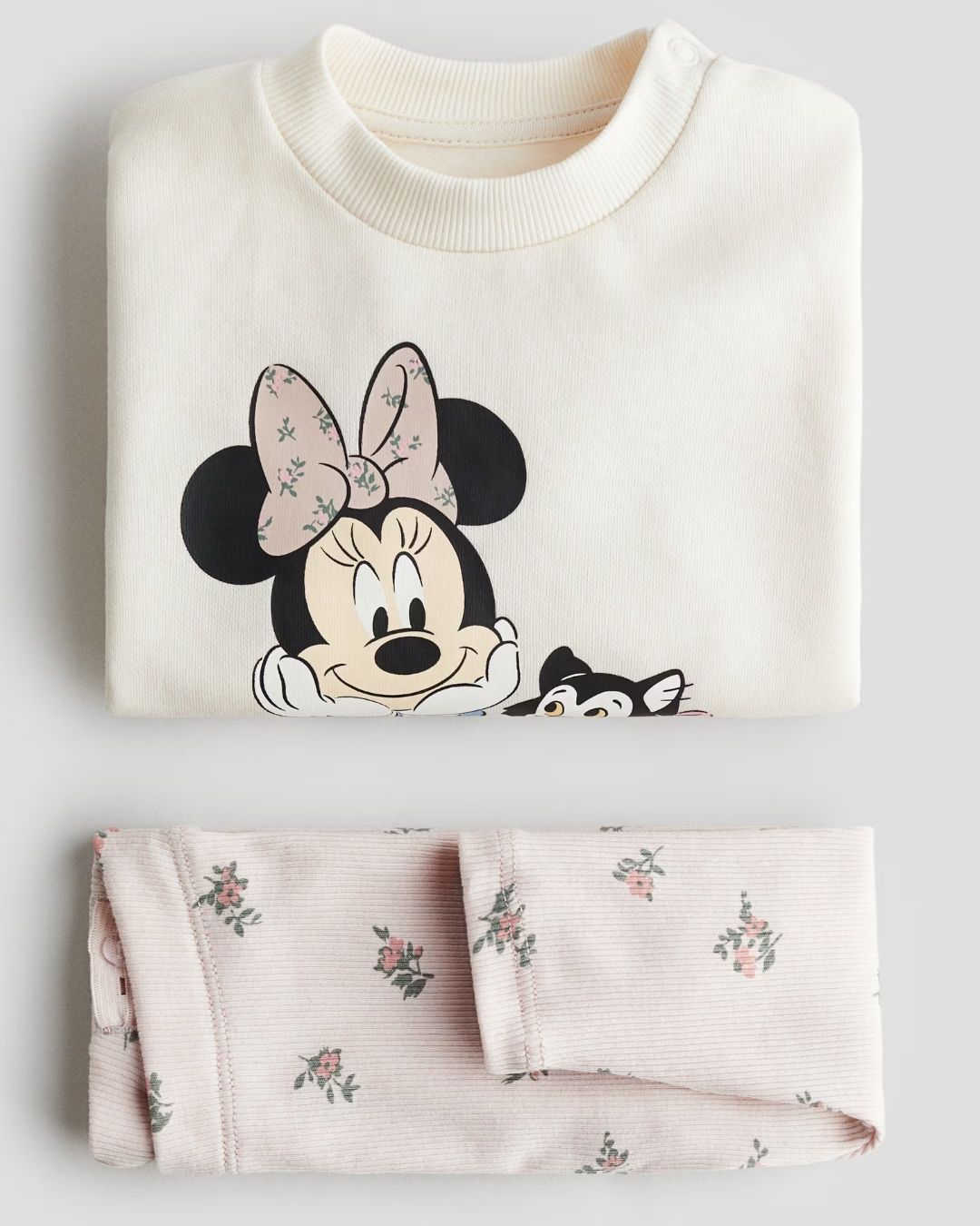 TRAJE MINNIE MOUSE H&M FLORES
