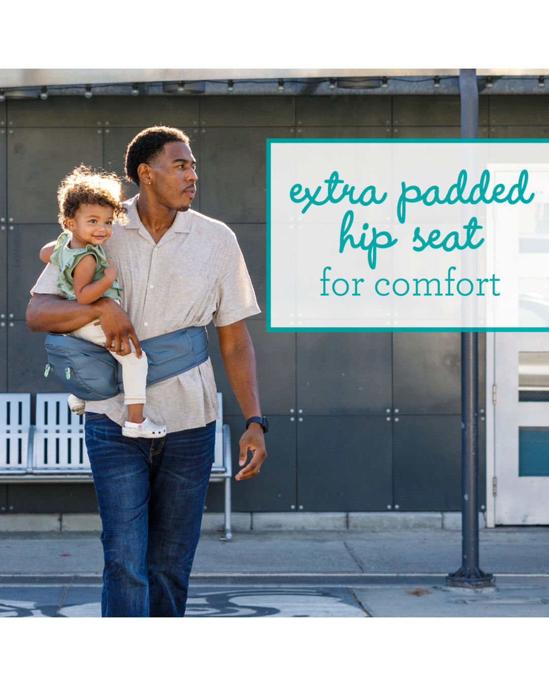 PORTABEBÉ HIP RIDER PLUS 5 EN 1 INFANTINO