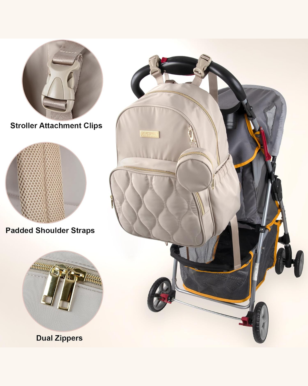 PAÑALERA BABAY ESSENTIAL BEIGE