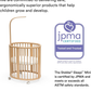 CUNA EVOLUTIVA STOKKE SLEEPI MINI CON COLCHON Y DOSEL NATURAL