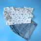 TRAJE 2 PZS FALDA JEAN JESSICA SIMPSON