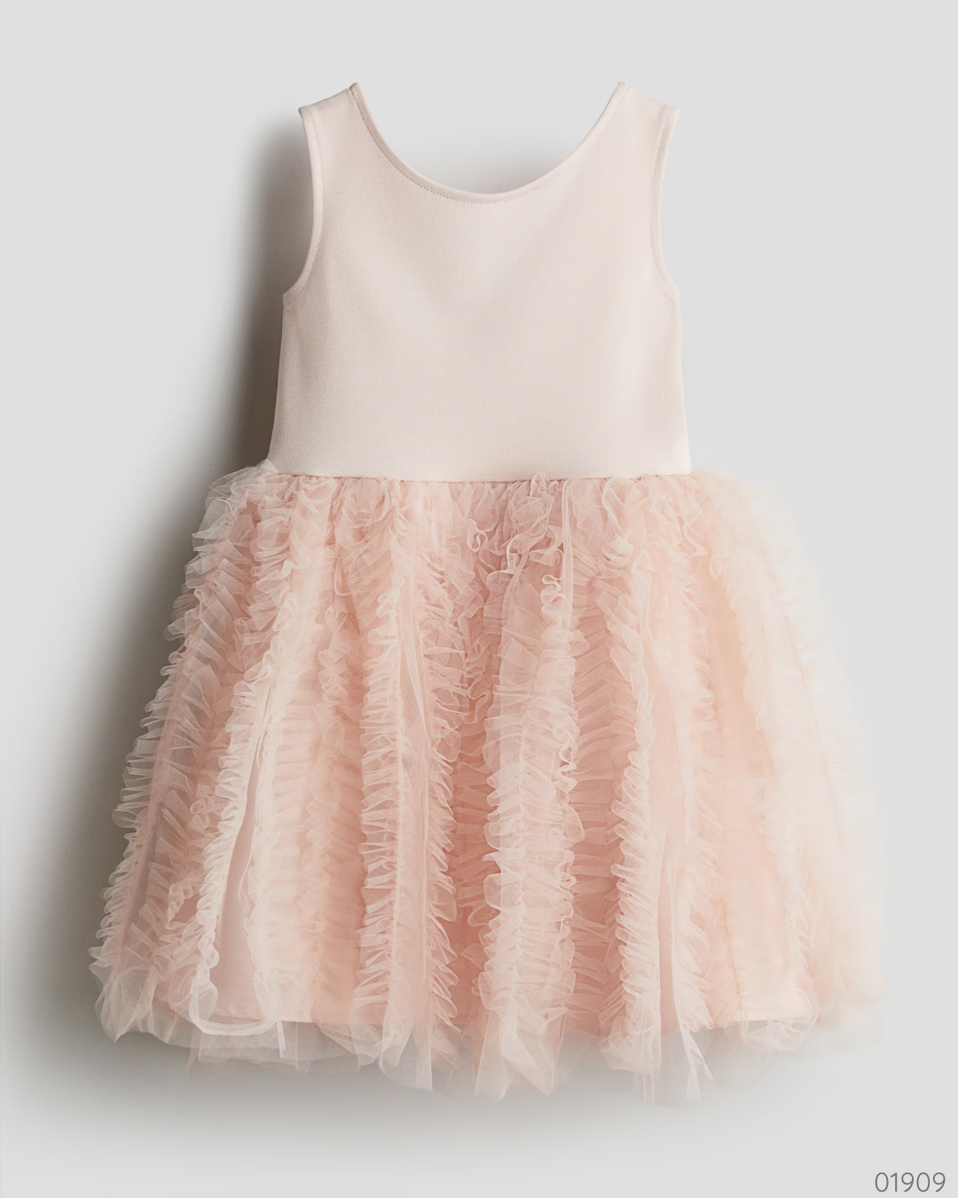 VESTIDO H&M ROSADO TUL