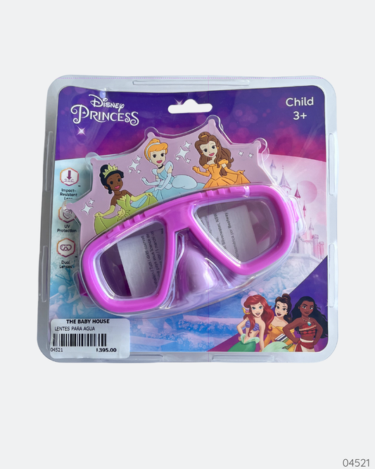 LENTES PARA AGUA PRINCESAS