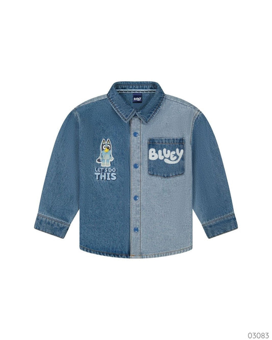 CAMISA BLUEY OLD NAVY AZUL