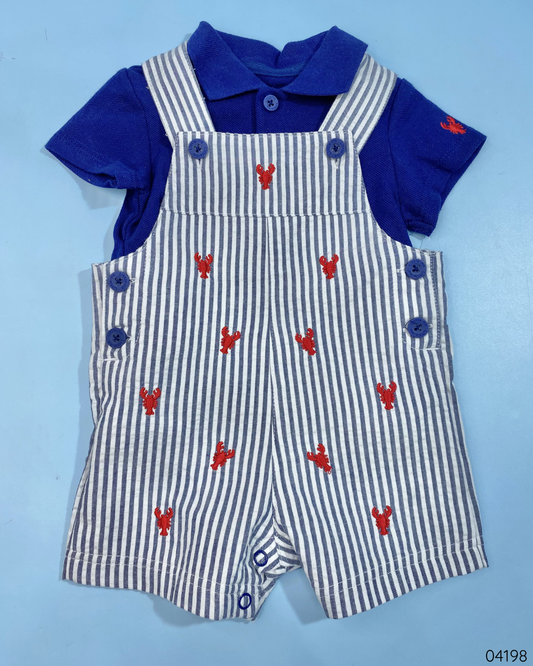 TRAJE AZUL LANGOSTA