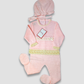 TRAJE TEJIDO ROSADO BLANCO 02707