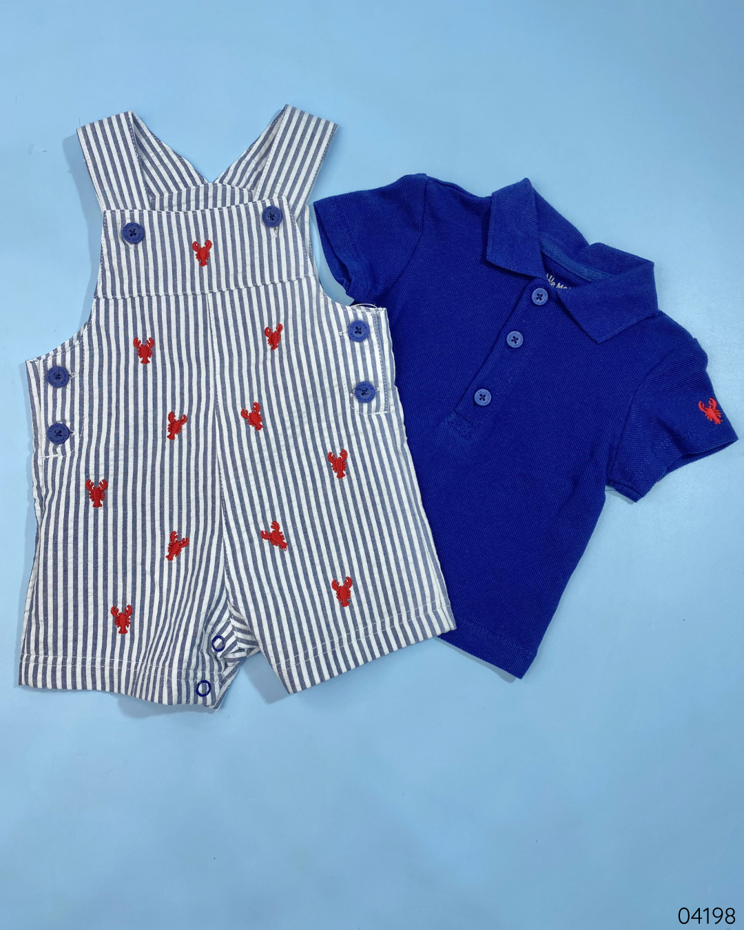 TRAJE AZUL LANGOSTA