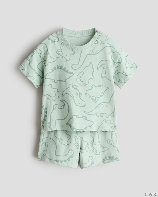 TRAJE VERDE DINOS