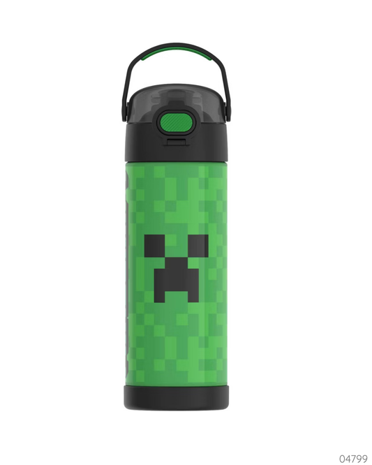 TERMO 16 OZ MINECRAFT VERDE THERMOS