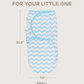 EASY SWADDLES AZUL COMFYCUBS