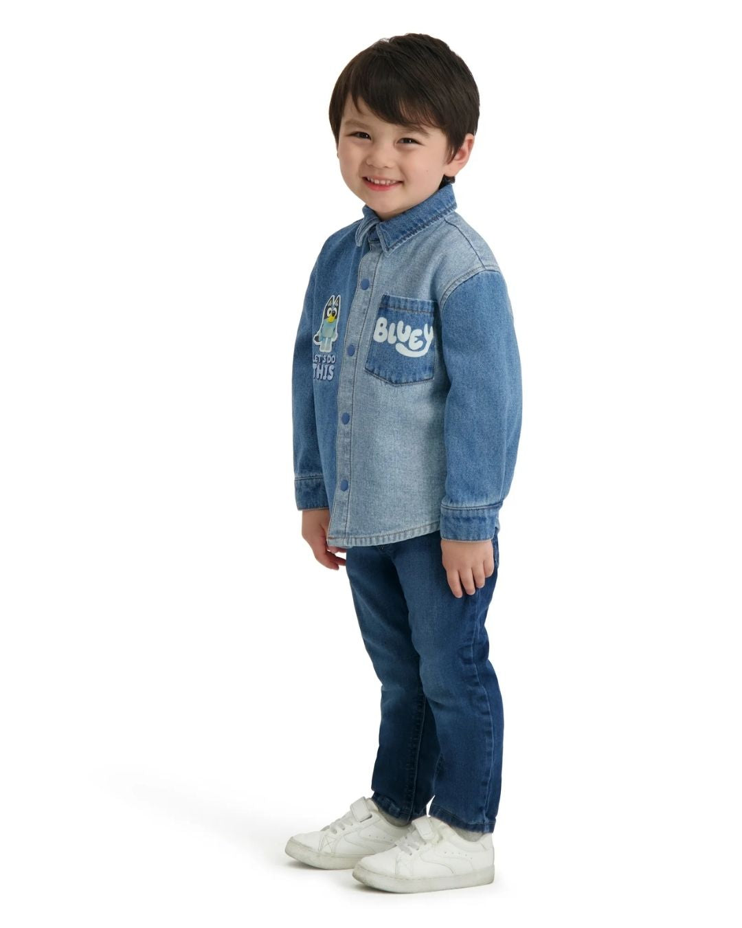 CAMISA BLUEY OLD NAVY AZUL