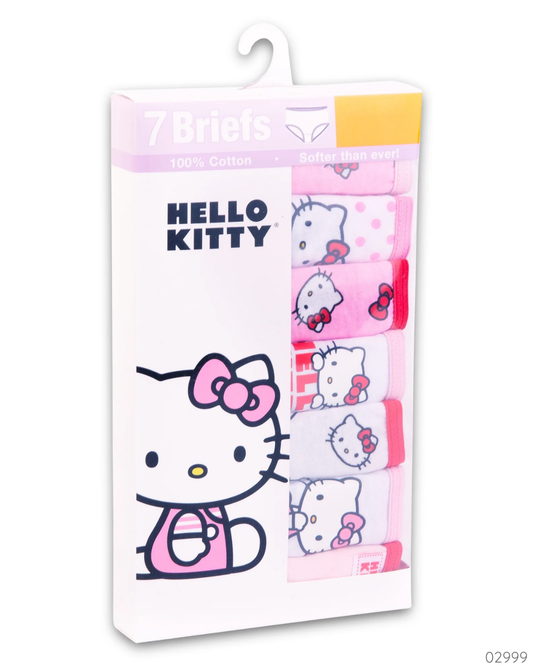 PANTIES 7 PZS HELLO KITTY