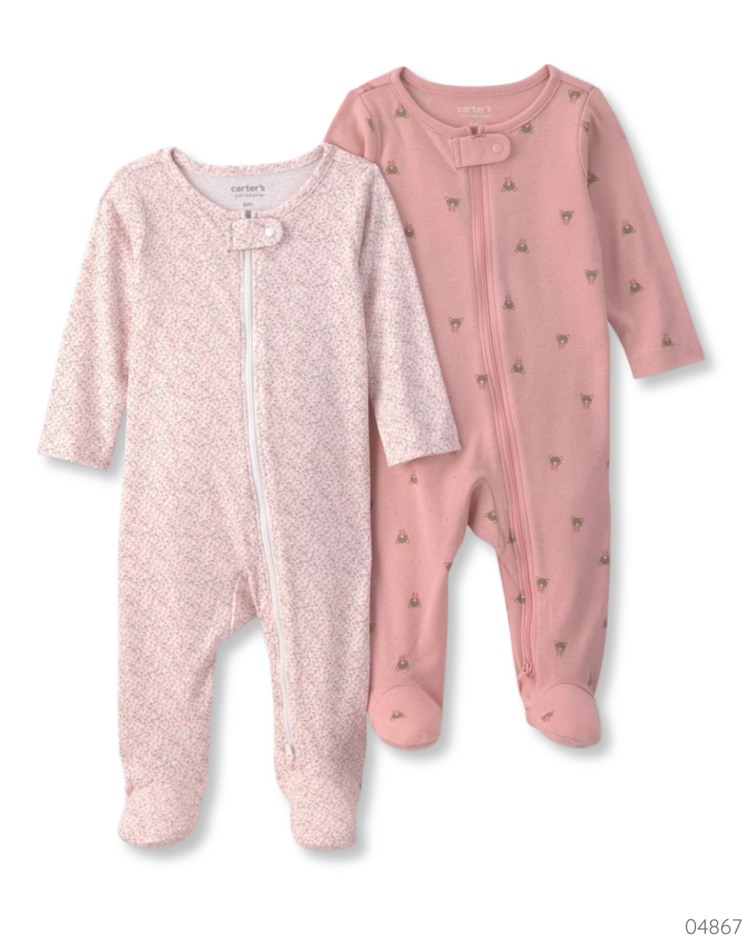 PIJAMA 2PZS CARTER ROSA