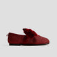 ZAPATOS ROJOS CHONGO TERCIOPELO GIRL H&M