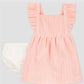 VESTIDO CARTERS CUADRICULADO NARANJA