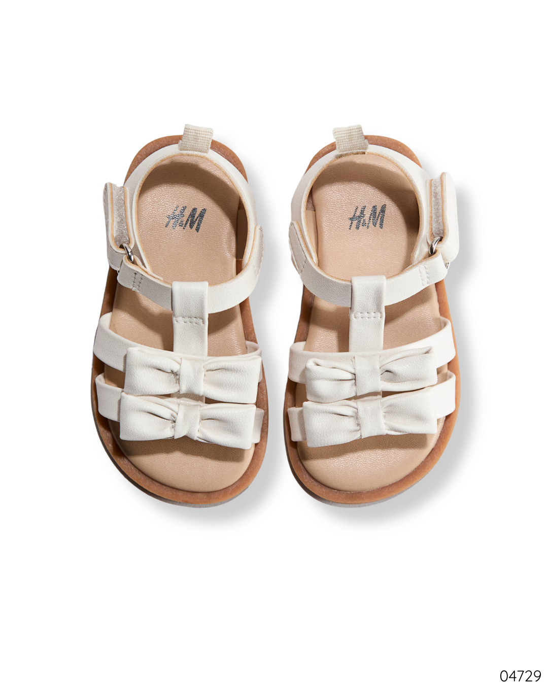 SANDALIAS BLANCAS HYM CHONGOS