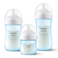 SET BIBERON NATURAL 4,9,11 OZ AZUL