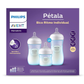 SET BIBERON NATURAL 4,9,11 OZ AZUL
