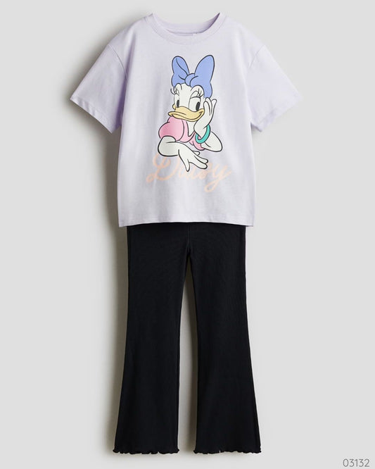 TRAJE DAISY H&M MORADO NEGRO