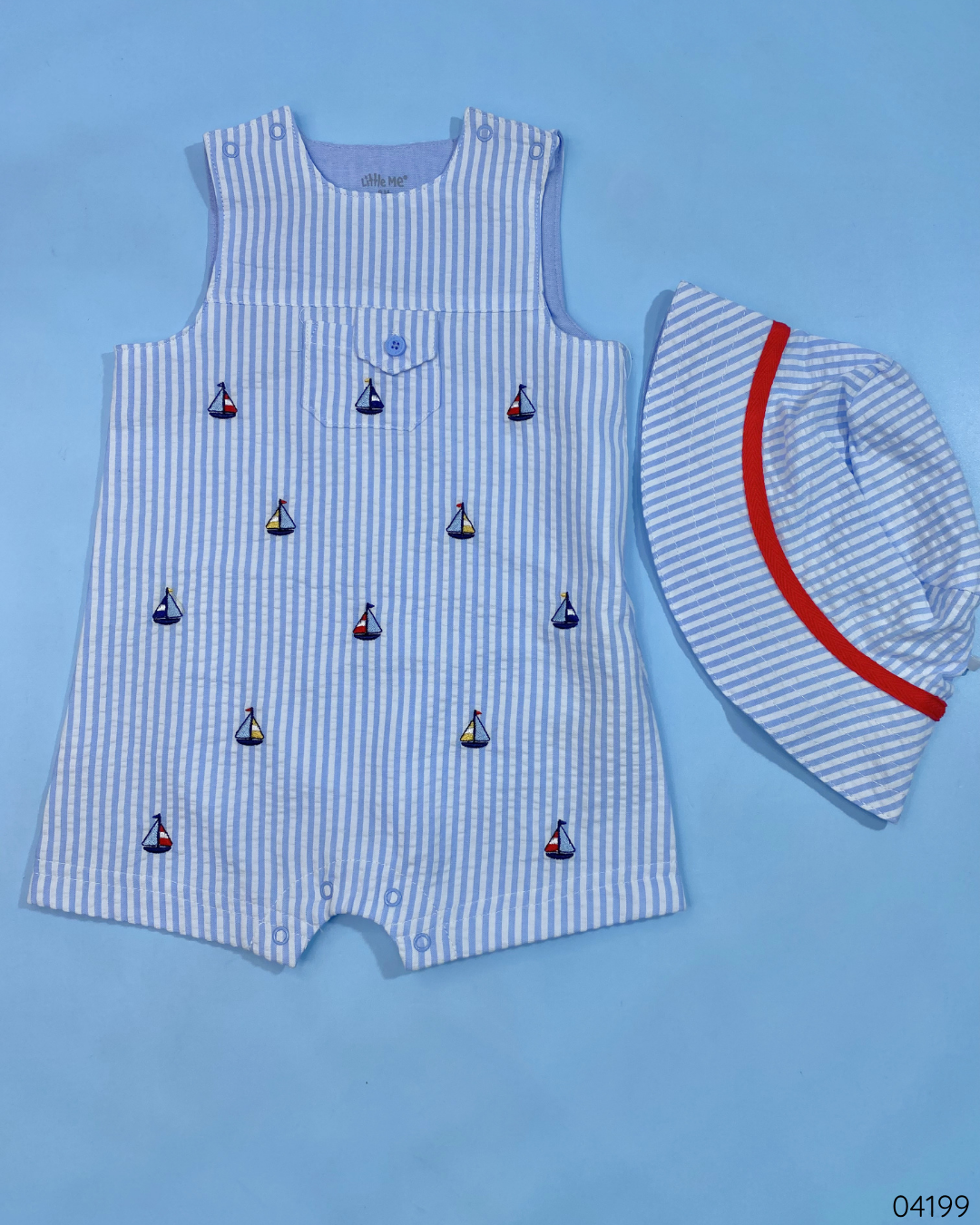 TRAJE AZUL BARCO