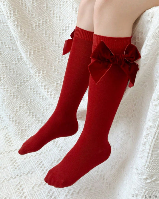 CALCETINES ROJAS ALTAS CHONGO