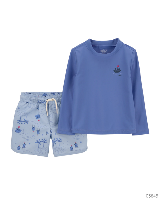 TRAJE DE BAÑO CARTERS BARQUITO
