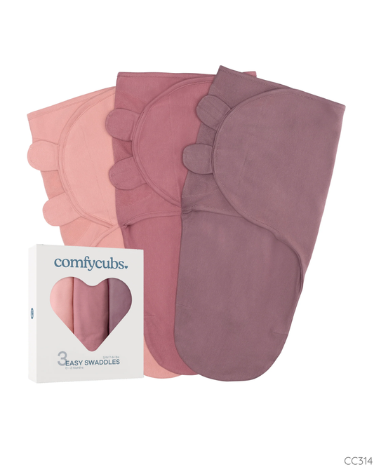 EASY SWADDLES ROSA COMFYCUBS