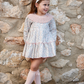 VESTIDO RAMITAS ROSA SUAVE