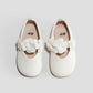 ZAPATOS BLANCOS H&M 3 FLORES TODDLER