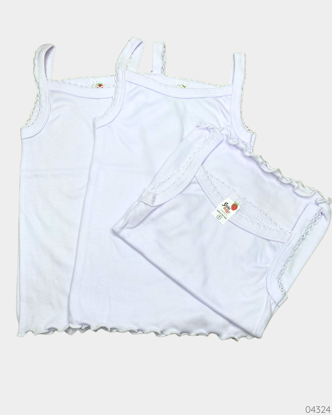 CAMISA BLANCA SIN MANGAS
