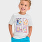 CAMISA GRIS FAMILIA BLUEY