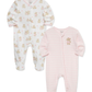 PIJAMAS 2 PZS ROSA OSOS