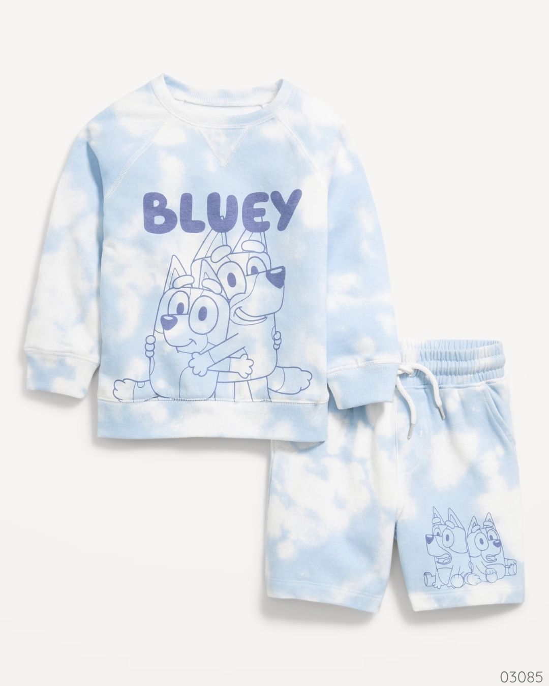 SUETER BLUEY AZUL SHORT