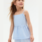 VESTIDO AZUL SHORT H&M