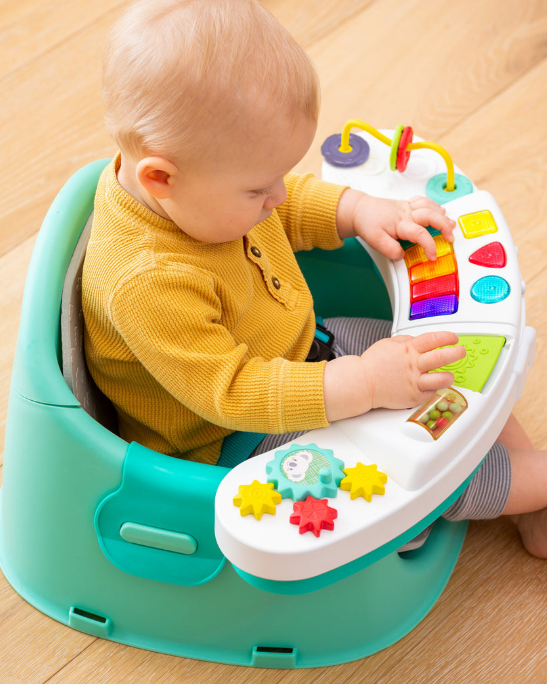 SILLA 3 EN 1 CON LUCES Y SONIDO VERDE