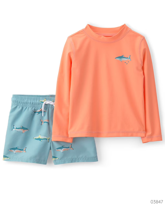 TRAJE DE BAÑO CARTERS TIBURON