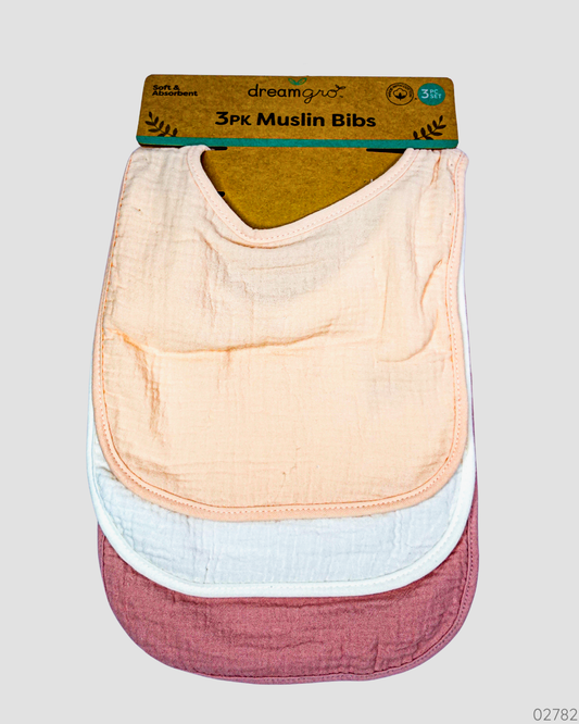 BABERO MUSELINA ROSA 3PZS DREAM