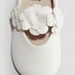 ZAPATOS BLANCOS H&M 3 FLORES TODDLER