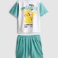 TRAJE POKEMON VERDE BLANCO