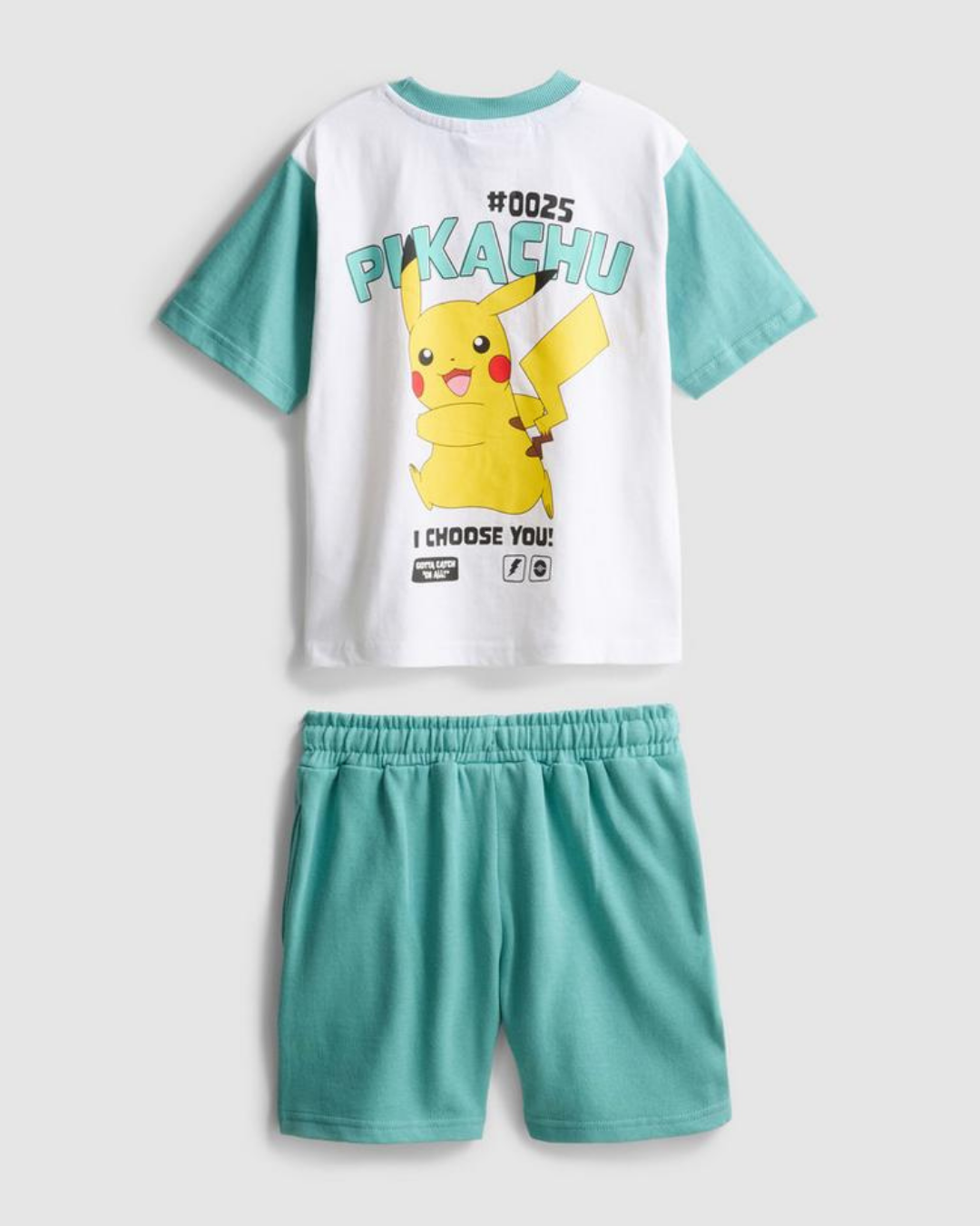 TRAJE POKEMON VERDE BLANCO