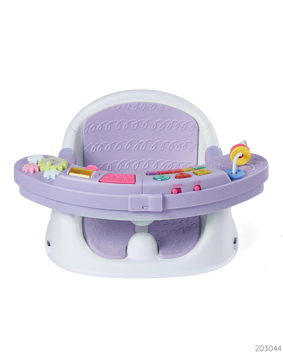 SILLA 3 EN 1 CON LUCES Y SONIDO MORADO