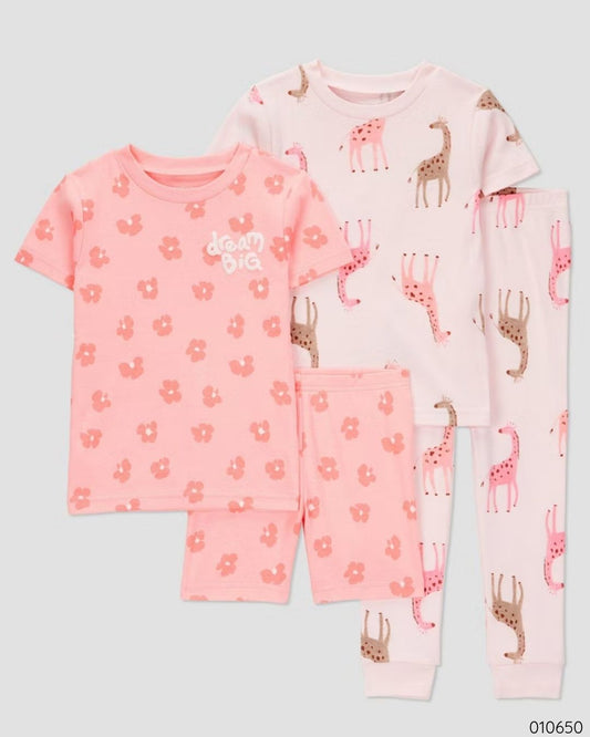 SET DE PIJAMAS GIRAFAS