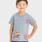 TRAJE 2PZS CARS SHORT NEGRO