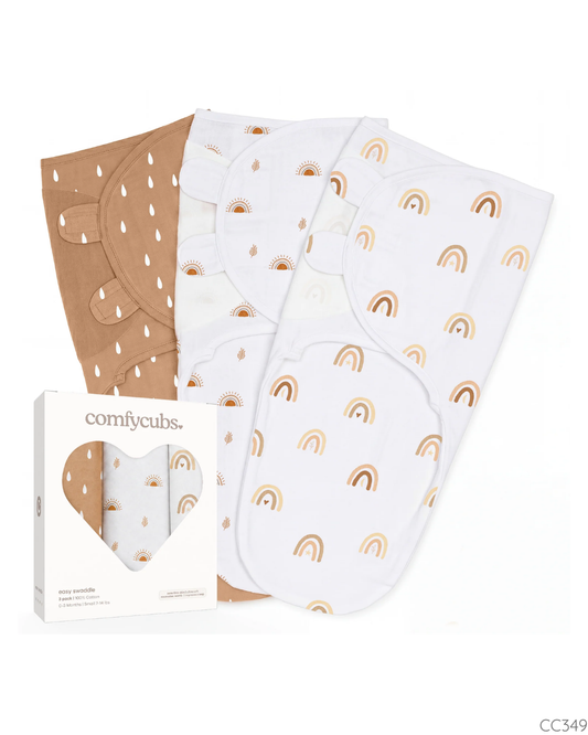 EASY SWADDLES ARCOIRIS COMFYCUBS