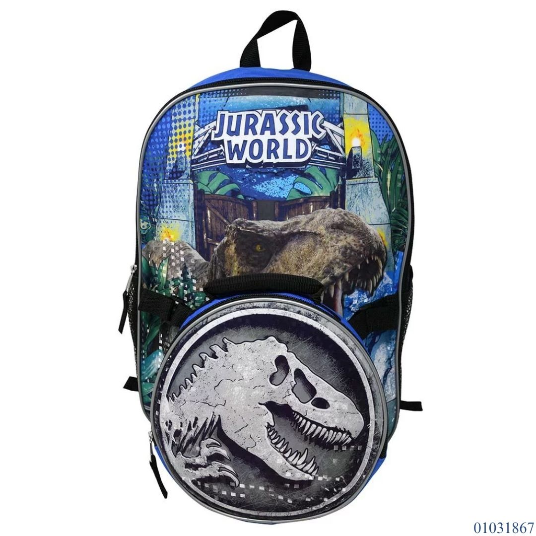 MOCHILA JURASSIC 16" LUNCH KIT