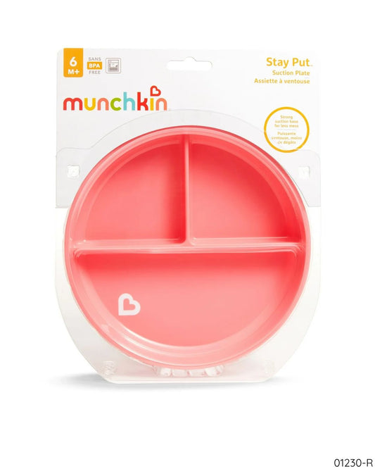 PLATO ROSADO MUNCHKIN ADHERIBLE